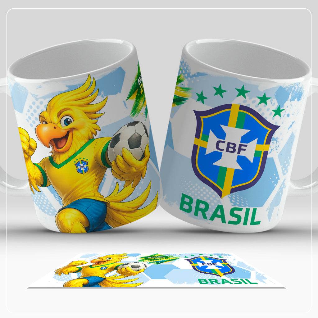 Caneca Personalizada Copa do Brasil 2025 ⚽🏆