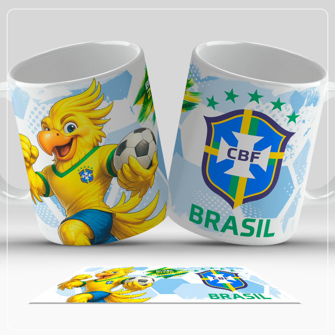 Caneca Personalizada Copa do Brasil 2025 ⚽🏆