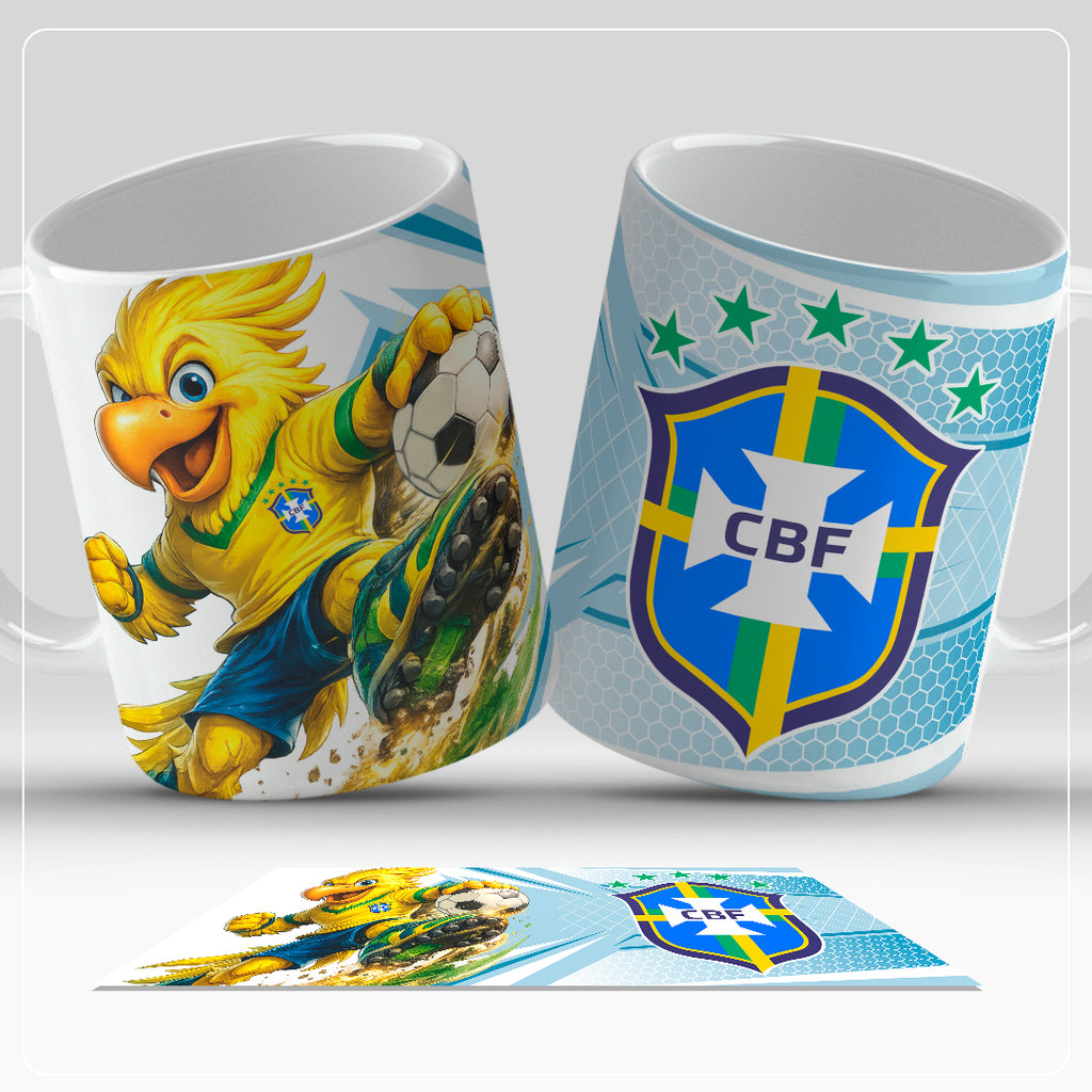 Caneca Personalizada Copa do Brasil 2025 ⚽🏆