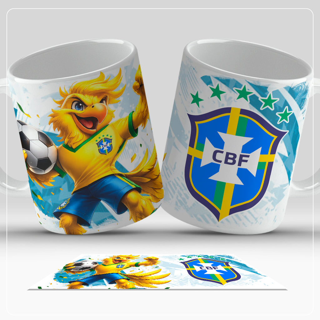 Caneca Personalizada Copa do Brasil 2025 ⚽🏆