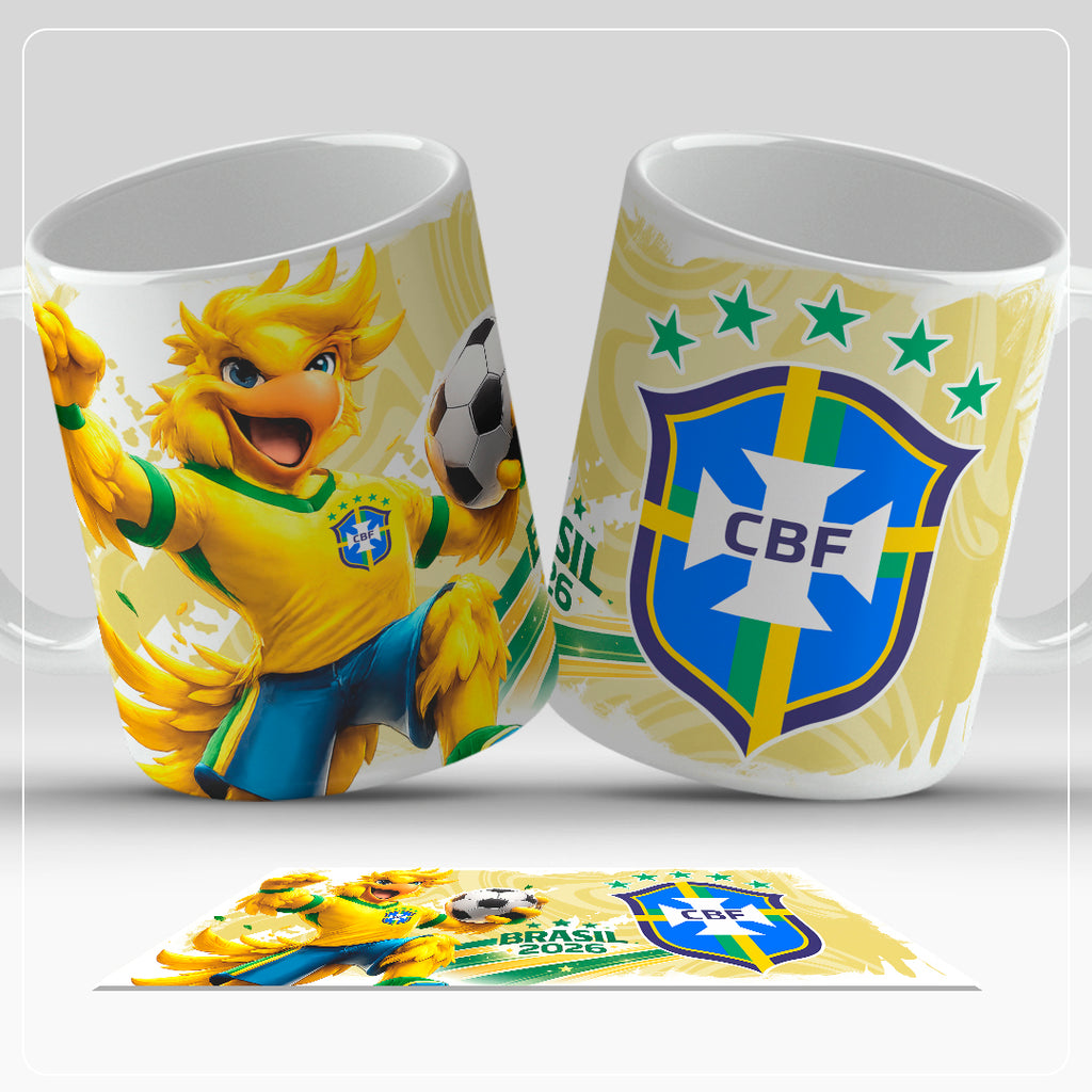 Caneca Personalizada Copa do Brasil 2025 ⚽🏆