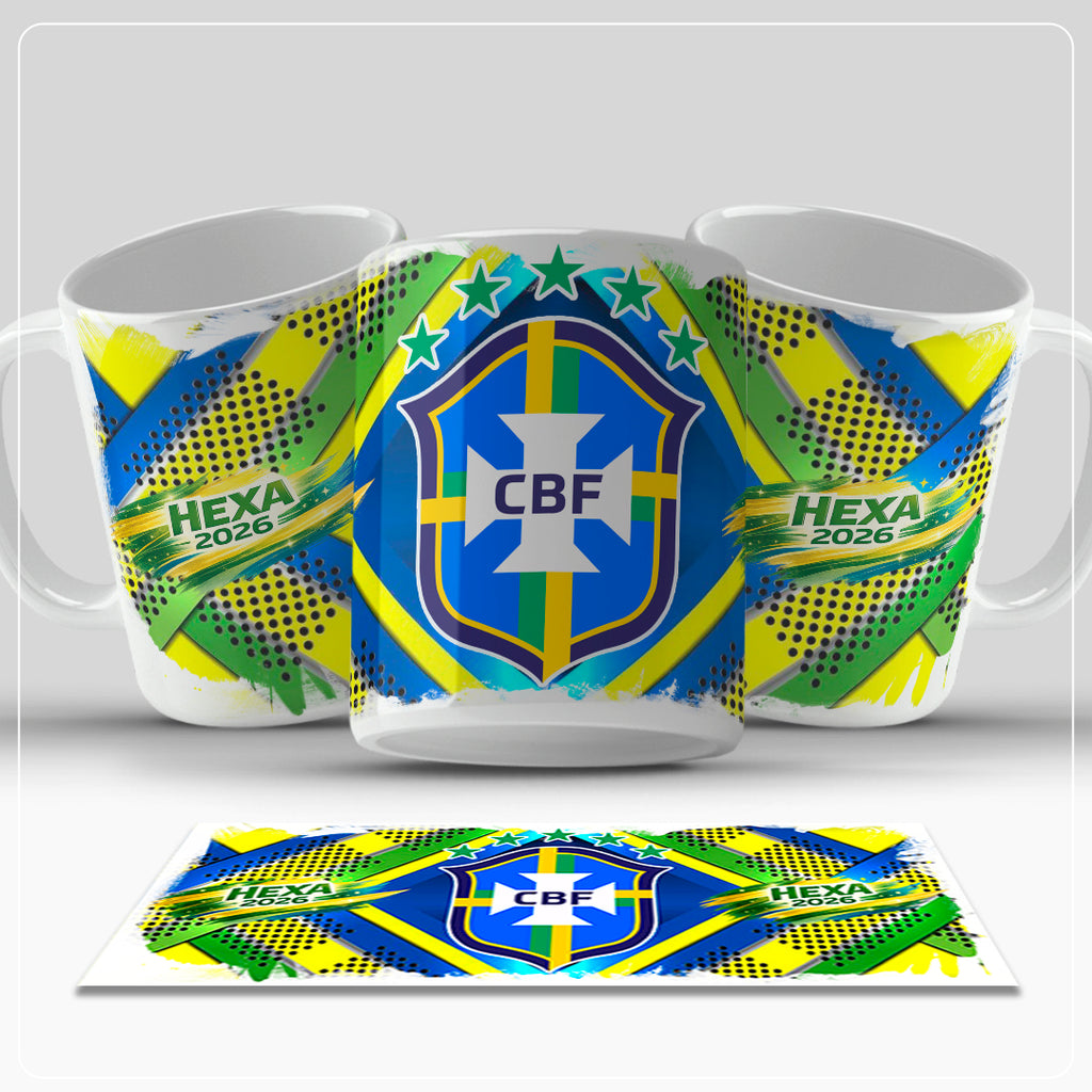 Caneca Personalizada Copa do Brasil 2025 ⚽🏆