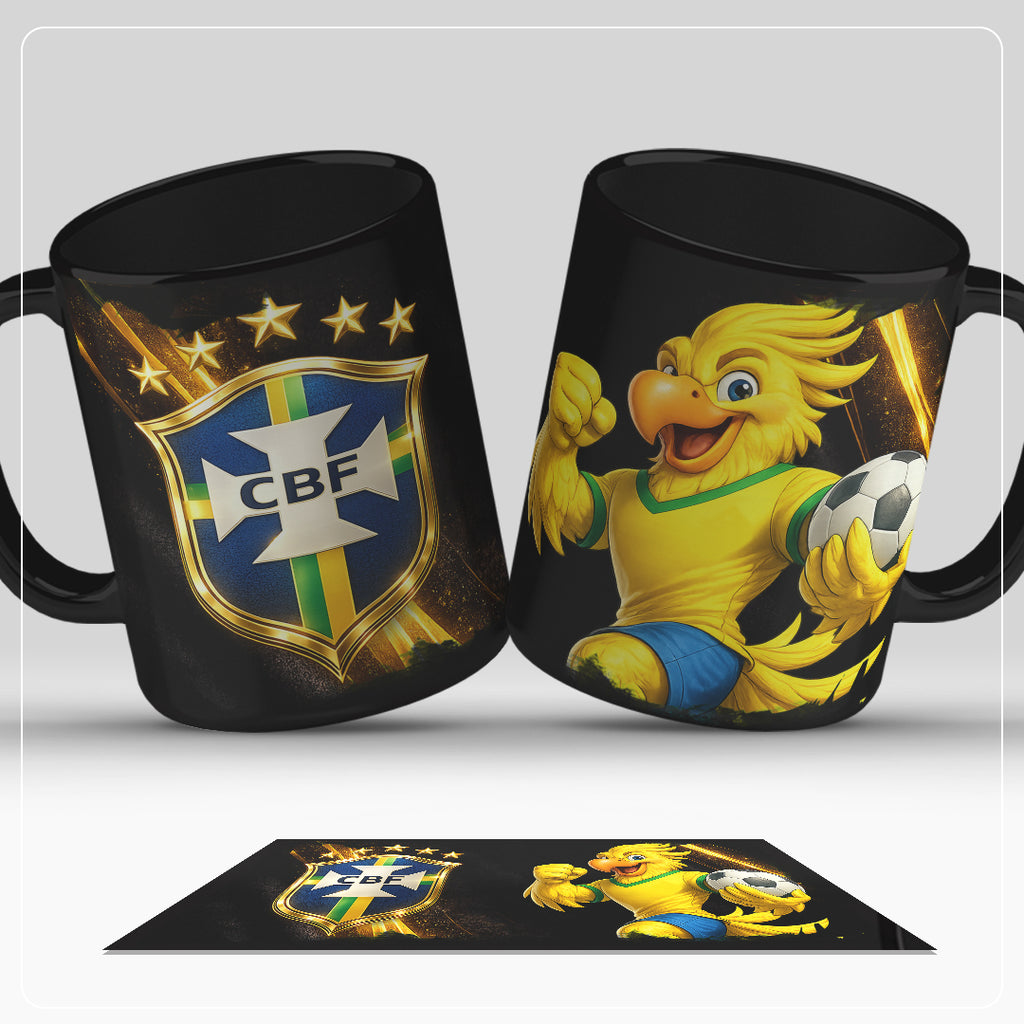 Caneca Personalizada Copa do Brasil 2025 ⚽🏆