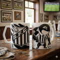 Caneca Personalizada de Time de Futebol com QR Code